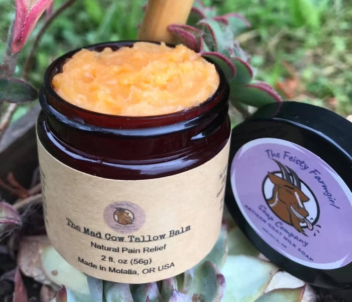 "Okay, Feisty Farmgirl, what the heck is tallow and why do you use it in your products?"