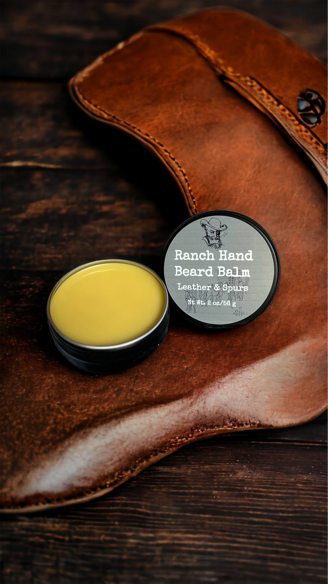 Ranch Hand Leather & Spurs Beard Balm