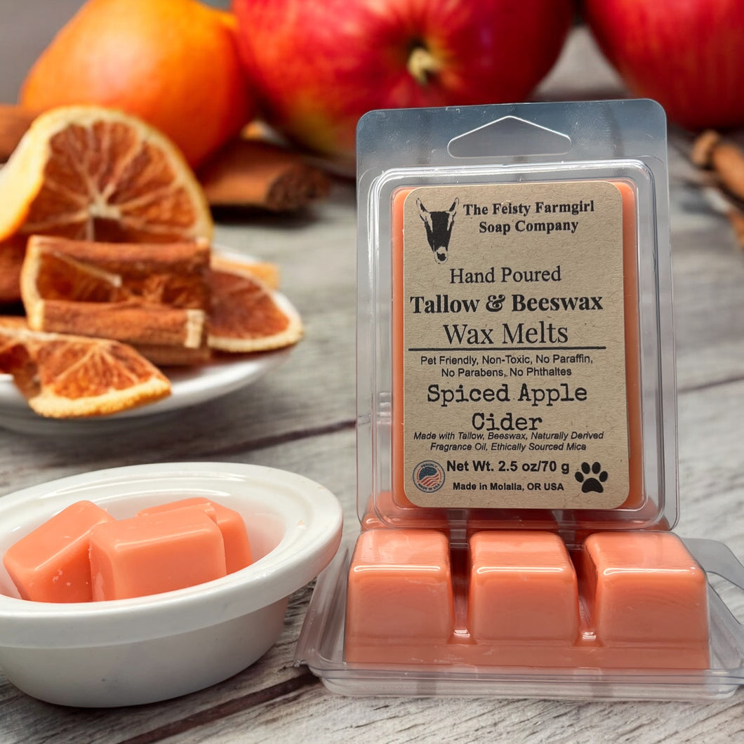 Spiced Apple Cider Tallow & Beeswax Melts