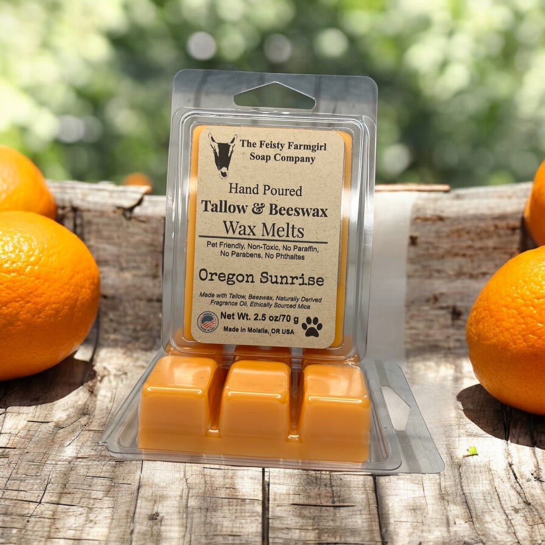 Oregon Sunrise Tallow & Besswax Wax Melts